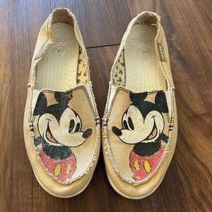 Disney Crocs Slip-on Canva shoes